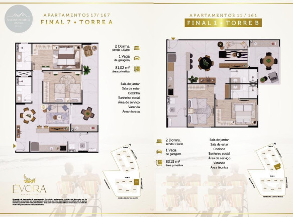 Imagem Imóvel com 2 Quartos à Venda, 84 m² em Flórida - Praia Grande