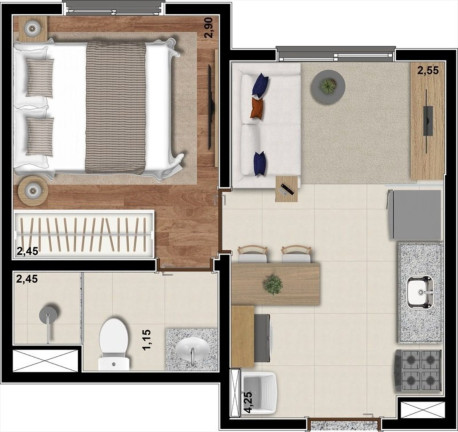 Imagem Apartamento com 1 Quarto à Venda, 33 m² em Jabaquara - São Paulo Imagem Apartamento com 1 Quarto à Venda, 33 m² em Jabaquara - São Paulo