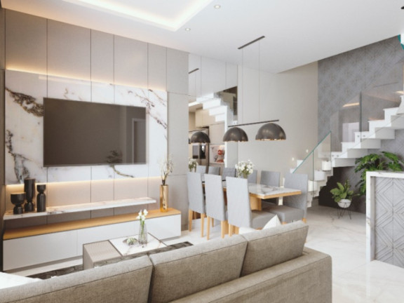 Imagem Sobrado com 3 Quartos à Venda, 135 m² em Colina De Laranjeiras - Serra Imagem Sobrado com 3 Quartos à Venda, 135 m² em Colina De Laranjeiras - Serra
