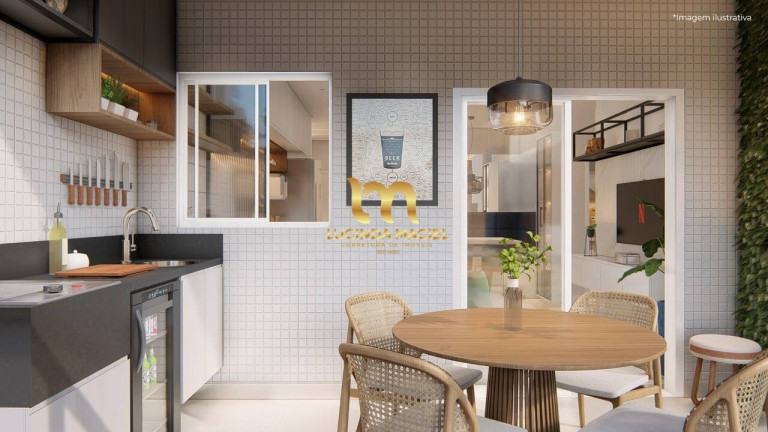 Imagem Apartamento com 2 Quartos à Venda, 61 m² em Guilhermina - Praia Grande