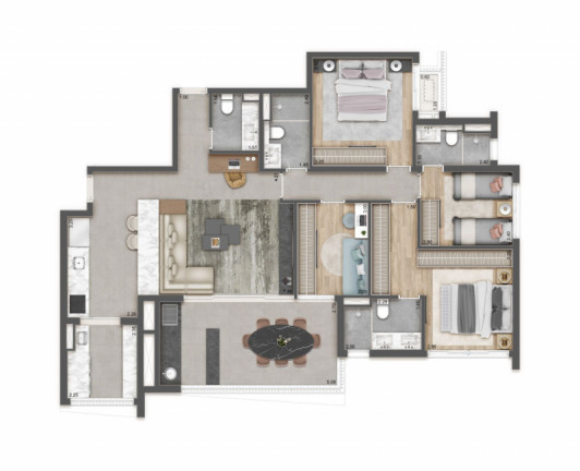 Imagem Apartamento com 4 Quartos à Venda, 131 m² em Vila Gumercindo - São Paulo Imagem Apartamento com 4 Quartos à Venda, 131 m² em Vila Gumercindo - São Paulo