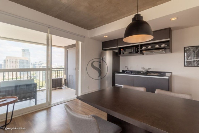 Imagem Apartamento com 1 Quarto para Alugar, 63 m² em Cidade Monções - São Paulo Imagem Apartamento com 1 Quarto para Alugar, 63 m² em Cidade Monções - São Paulo