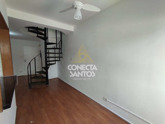 Imagem Apartamento com 1 Quarto para Alugar, 60 m² em Centro - São Vicente Imagem Apartamento com 1 Quarto para Alugar, 60 m² em Centro - São Vicente