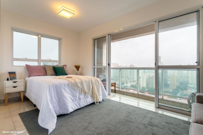 Imagem Apartamento com 1 Quarto à Venda, 50 m² em Brooklin Paulista - São Paulo Imagem Apartamento com 1 Quarto à Venda, 50 m² em Brooklin Paulista - São Paulo