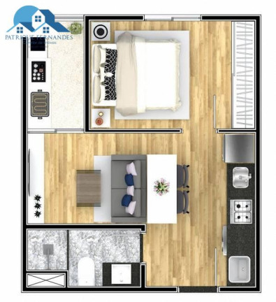 Imagem Apartamento com 2 Quartos à Venda, 35 m² em Vila Re - São Paulo