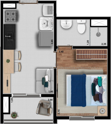 Imagem Apartamento com 2 Quartos à Venda, 38 m² em Freguesia Do ó - São Paulo Imagem Apartamento com 2 Quartos à Venda, 38 m² em Freguesia Do ó - São Paulo
