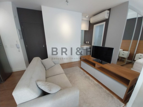 Imagem Apartamento com 1 Quarto para Alugar, 42 m² em Brooklin - São Paulo Imagem Apartamento com 1 Quarto para Alugar, 42 m² em Brooklin - São Paulo