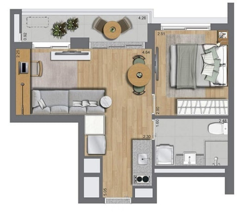 Imagem Apartamento com 2 Quartos à Venda, 37 m² em Butantã - São Paulo Imagem Apartamento com 2 Quartos à Venda, 37 m² em Butantã - São Paulo