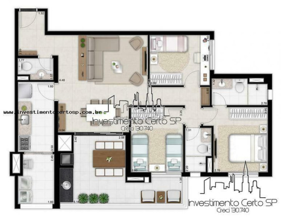 Imagem Apartamento com 2 Quartos à Venda, 69 m² em Barra Funda - São Paulo Imagem Apartamento com 2 Quartos à Venda, 69 m² em Barra Funda - São Paulo
