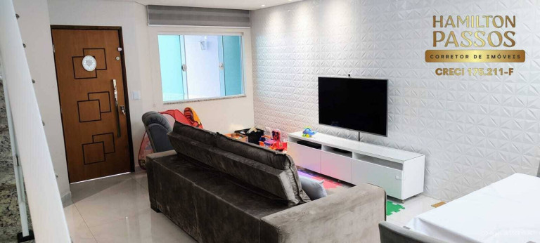 Imagem Casa com 3 Quartos à Venda, 186 m² em Vila Alzira - Santo André
