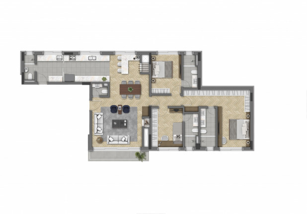 Imagem Apartamento com 3 Quartos à Venda, 193 m² em Mont´serrat - Porto Alegre Imagem Apartamento com 3 Quartos à Venda, 193 m² em Mont´serrat - Porto Alegre