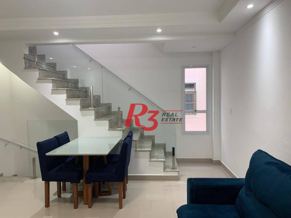 Imagem Sobrado com 3 Quartos à Venda, 150 m² em Embaré - Santos Imagem Sobrado com 3 Quartos à Venda, 150 m² em Embaré - Santos