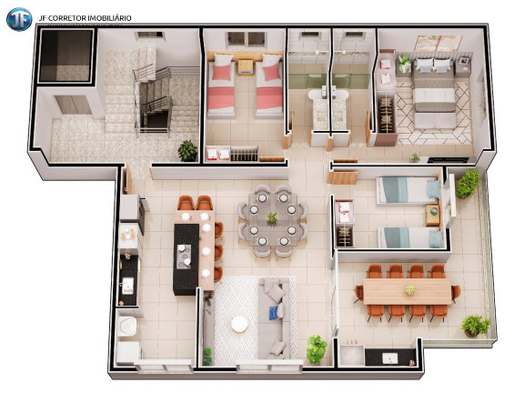 Imagem Apartamento com 3 Quartos à Venda, 108 m² em Bom Retiro - Ipatinga Imagem Apartamento com 3 Quartos à Venda, 108 m² em Bom Retiro - Ipatinga
