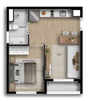 Imagem Imóvel com 1 Quarto à Venda, 89 m² em Vila Clementino - São Paulo Imagem Imóvel com 1 Quarto à Venda, 89 m² em Vila Clementino - São Paulo