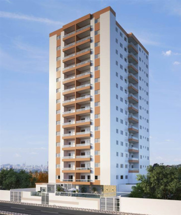 Apartamento com 2 Quartos à Venda, 59 m² em Guilhermina - Praia Grande