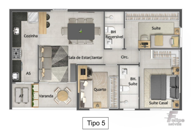 Imagem Imóvel com 3 Quartos à Venda, 77 m² em Praia Da Costa - Vila Velha Imagem Imóvel com 3 Quartos à Venda, 77 m² em Praia Da Costa - Vila Velha