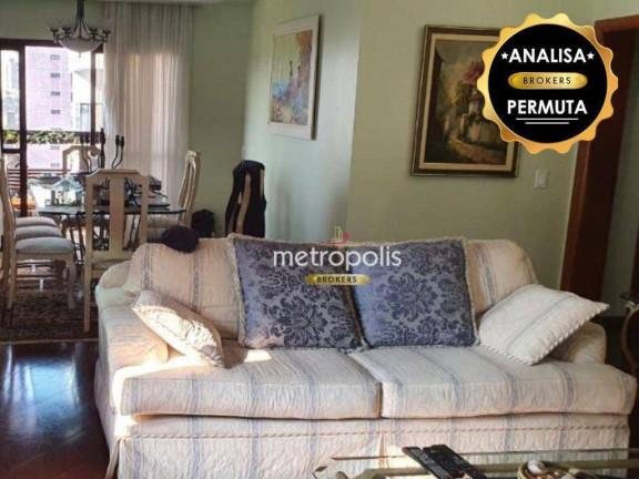 Apartamento com 3 Quartos à Venda, 155 m² em Jardim - Santo André
