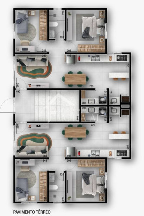 Imagem Apartamento com 2 Quartos à Venda, 55 m² em Iririú - Joinville