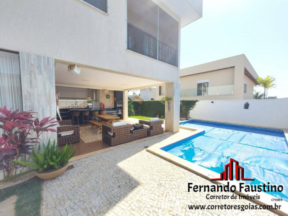 Imagem Casa de Condomínio com 4 Quartos à Venda, 309 m² em Residencial Goiânia Golfe Clube - Goiânia Imagem Casa de Condomínio com 4 Quartos à Venda, 309 m² em Residencial Goiânia Golfe Clube - Goiânia