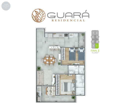 Imagem Apartamento com 2 Quartos à Venda, 72 m² em Guilhermina - Praia Grande Imagem Apartamento com 2 Quartos à Venda, 72 m² em Guilhermina - Praia Grande