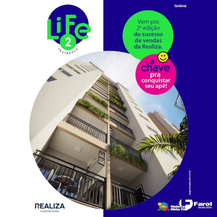 Imagem Apartamento com 2 Quartos à Venda, 44 m² em Jardim Colorado - Goiânia Imagem Apartamento com 2 Quartos à Venda, 44 m² em Jardim Colorado - Goiânia
