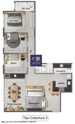 Imagem Imóvel com 2 Quartos à Venda, 60 m² em Praia Da Costa - Vila Velha