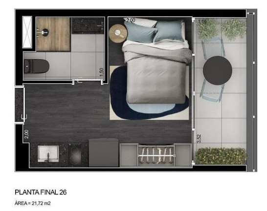 Imagem Imóvel com 1 Quarto à Venda, 26 m² em Vila Mariana - São Paulo Imagem Imóvel com 1 Quarto à Venda, 26 m² em Vila Mariana - São Paulo