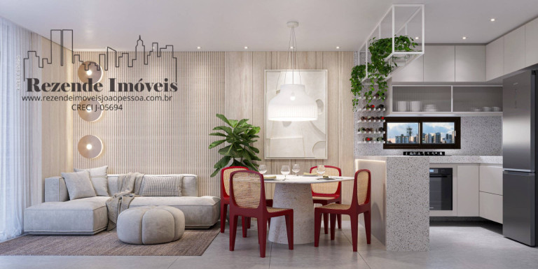 Imagem Apartamento com 1 Quarto à Venda, 22 m² em Jardim Luna - João Pessoa