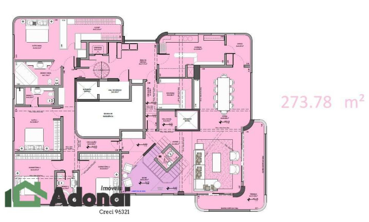 Imagem Apartamento com 4 Quartos à Venda, 642 m² em Santa Cecília - São Paulo
