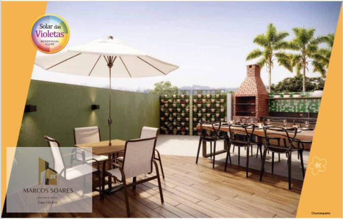 Imagem Apartamento com 2 Quartos à Venda, 36 m² em Santa Maria - Osasco