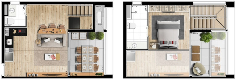Imagem Apartamento com 1 Quarto à Venda, 30 m² em Brooklin Paulista - São Paulo Imagem Apartamento com 1 Quarto à Venda, 30 m² em Brooklin Paulista - São Paulo