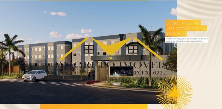 Apartamento com 2 Quartos à Venda, 40 m² em Jardim Santa Rita - Mirassol