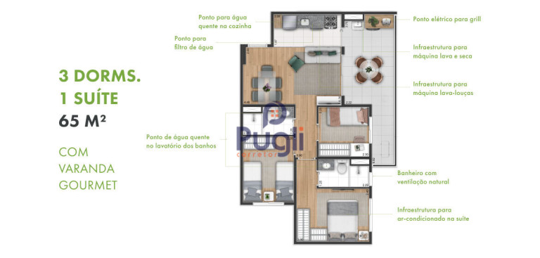 Imagem Apartamento com 2 Quartos à Venda, 65 m² em Vila Nair - São Paulo