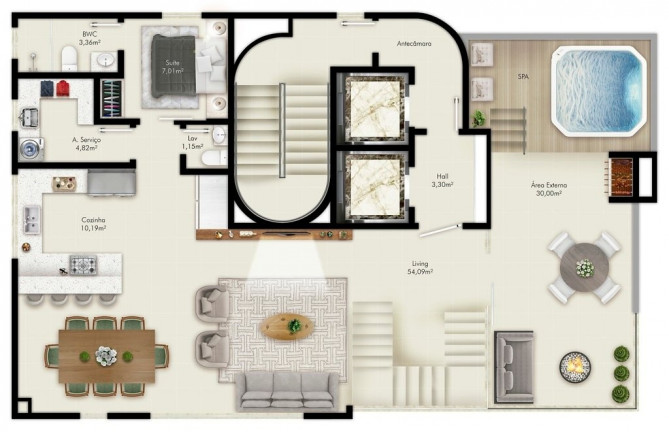 Imagem Imóvel com 3 Quartos à Venda, 210 m² em Centro - Balneário Camboriú Imagem Imóvel com 3 Quartos à Venda, 210 m² em Centro - Balneário Camboriú