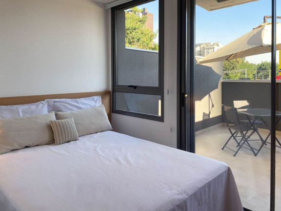Imagem Apartamento com 1 Quarto para Alugar, 25 m² em Santo Amaro - São Paulo