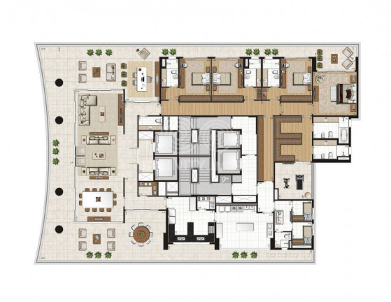 Imagem Apartamento com 4 Quartos à Venda, 632 m² em Ibirapuera - São Paulo Imagem Apartamento com 4 Quartos à Venda, 632 m² em Ibirapuera - São Paulo