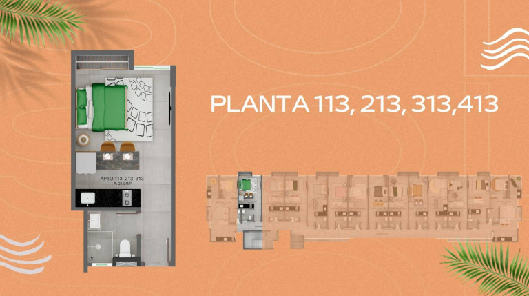 Imagem Apartamento com 1 Quarto à Venda, 22 m² em Intermares - Cabedelo Imagem Apartamento com 1 Quarto à Venda, 22 m² em Intermares - Cabedelo