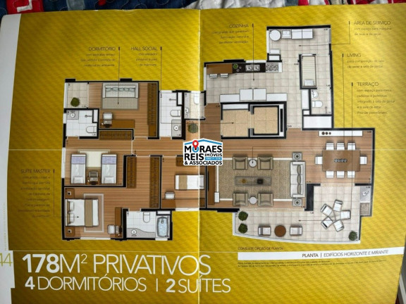 Imagem Apartamento com 4 Quartos à Venda, 208 m² em Cidade Monções - São Paulo Imagem Apartamento com 4 Quartos à Venda, 208 m² em Cidade Monções - São Paulo