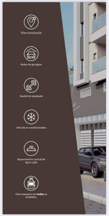 Imagem Apartamento com 2 Quartos à Venda, 70 m² em Xv De Novembro - Tijucas Imagem Apartamento com 2 Quartos à Venda, 70 m² em Xv De Novembro - Tijucas