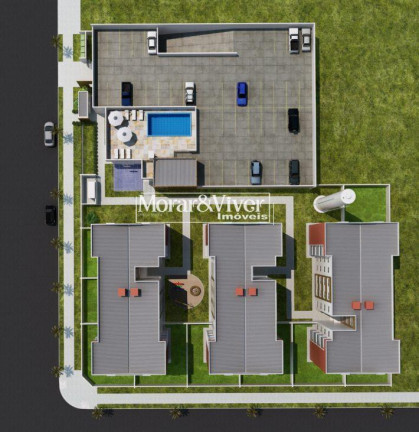 Imagem Apartamento com 2 Quartos à Venda, 44 m² em Cidade Jardim - São José Dos Pinhais