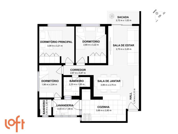 Imagem Apartamento com 3 Quartos à Venda, 76 m² em Vila Olímpia - São Paulo
