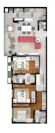 Imagem Apartamento com 3 Quartos à Venda, 104 m² em Anita Garibaldi - Joinville