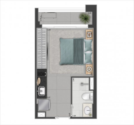 Imagem Imóvel com 1 Quarto à Venda, 24 m² em Bela Vista - São Paulo Imagem Imóvel com 1 Quarto à Venda, 24 m² em Bela Vista - São Paulo