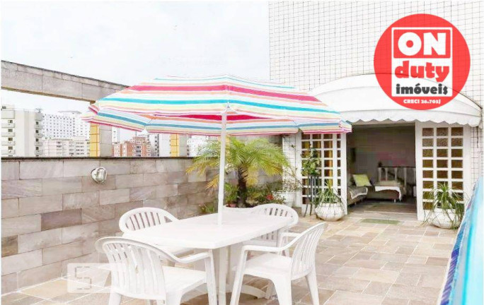 Imagem Cobertura com 3 Quartos à Venda, 270 m² em José Menino - Santos Imagem Cobertura com 3 Quartos à Venda, 270 m² em José Menino - Santos