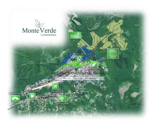Imagem Terreno em Condomínio à Venda, 202 m² em Condomínio Recanto Eucaliptal - Camanducaia Imagem Terreno em Condomínio à Venda, 202 m² em Condomínio Recanto Eucaliptal - Camanducaia