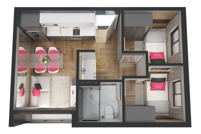 Imagem Apartamento com 2 Quartos à Venda, 31 m² em água Verde - Curitiba
