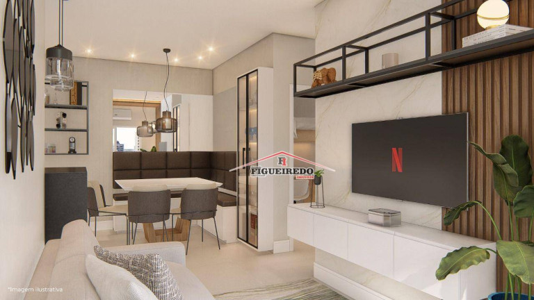 Imagem Apartamento com 2 Quartos à Venda, 63 m² em Guilhermina - Praia Grande