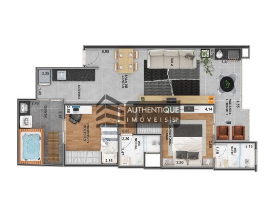 Imagem Apartamento com 2 Quartos à Venda, 69 m² em Nova Petrópolis - São Bernardo Do Campo Imagem Apartamento com 2 Quartos à Venda, 69 m² em Nova Petrópolis - São Bernardo Do Campo
