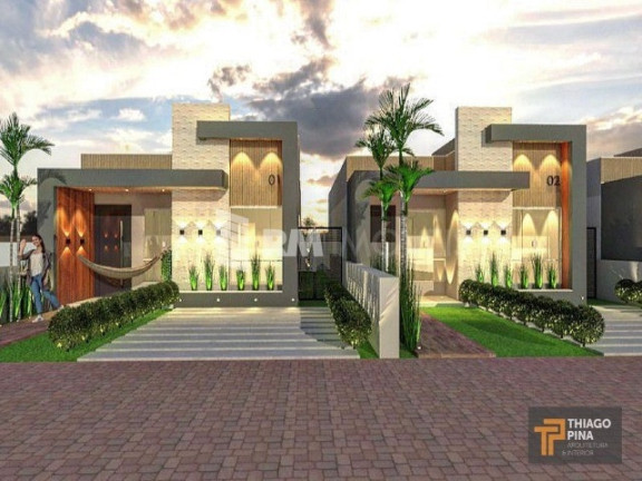 Imagem Casa de Condomínio com 3 Quartos à Venda, 142 m² em Abrantes - Camaçari Imagem Casa de Condomínio com 3 Quartos à Venda, 142 m² em Abrantes - Camaçari