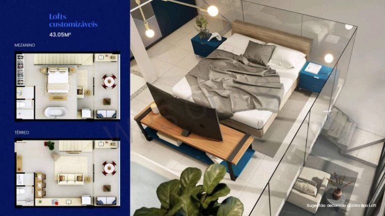 Imagem Apartamento com 1 Quarto à Venda, 43 m² em Buraquinho - Lauro De Freitas Imagem Apartamento com 1 Quarto à Venda, 43 m² em Buraquinho - Lauro De Freitas